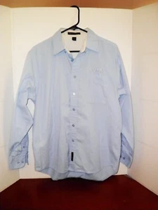 Port Authority Medium Langarmhemd hellblau Kragen - Bild 1 von 5