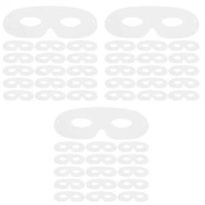 Set of 3 Handbemalte Kind Karnevalsmasken Maskerade- Masse - Bild 1 von 12