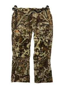 First Lite Hunting Cargo Bibs Pants Mens 42 X 33 Camouflage Excellent - Picture 1 of 5