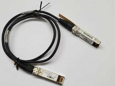 5pcs SFP-H10GB-CU1M 1 Meter 10GbE SFP+ DAC Cable Twinax 37-0960-03 - Image 1 of 2