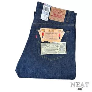 1992 US Made Shrink to Fit Levi's 501 - Picture 1 of 3