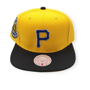 Mitchell & Ness Pittsburgh Pirates Hometown Coop Adjustable Snapback Hat Cap - Picture 1 of 7