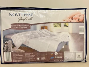 Sommer-Daunendecke/ 80% Daunen / 20% Federn/200g /Klasse 1/atmungsaktiv 135x200 - Bild 1 von 1