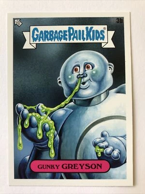 Garbage Pail Kids 2023 Topps Intergoolactic Sticker Gunky Grayson 3b - Image 1 of 2
