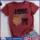 # Hoop-There-It-Is-T-Shirt-Tee-Wine Red-Xxxl
