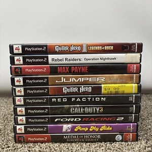 Sony PlayStation 2 ps2 game Lot Tested Classics Lot Of 10 - Picture 1 of 10