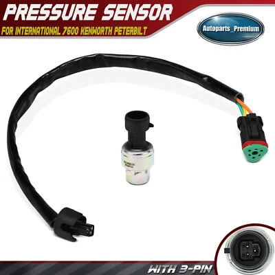 Sensor de presión de aceite de bloque de motor para International 7600 5500i Kenworth Peterbilt Foto 1 de 4