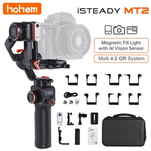 Hohem iSteady MT2 Kit Gimbal Stabilizer w/ AI Magnetic Fill Light for Smartphone - Picture 1 of 7