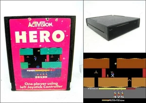 ATARI 2600 Video Game - HERO (Activision 1984) - Picture 1 of 4