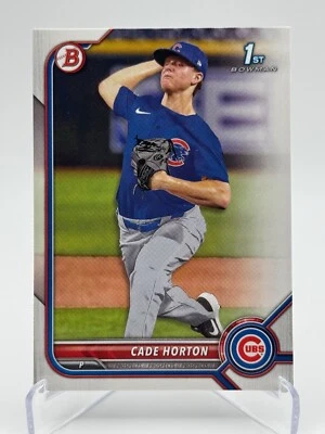 2022 Bowman Draft 1st #BD-193 CADE HORTON - Image 1 of 2