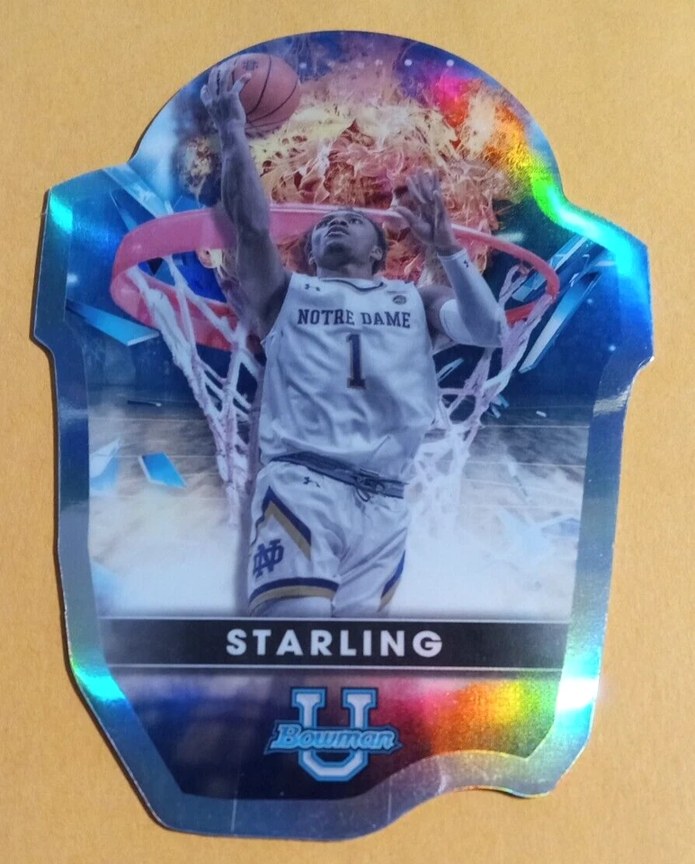 JJ Starling 2022-23 Bowman U Best # BB-14  Bowman U Buckets Die-Cut Refractor  - Image 1 of 1