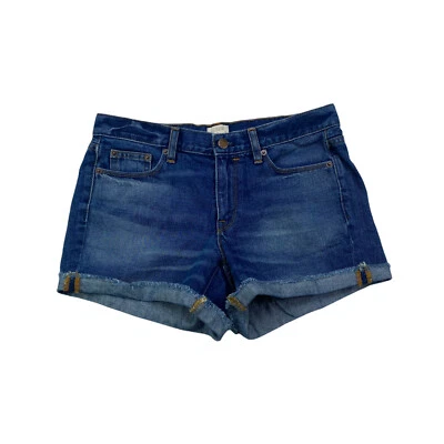 J. Pantalones cortos de mezclilla Crew Demi para mujer talla 27 corte Lexi lavado tiro bajo Foto 1 de 4