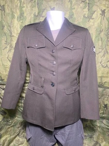 US Army AGSU Pinks and Greens Uniform Female SIZE 10WP No Waist Belt SPC Rank - Picture 1 of 5
