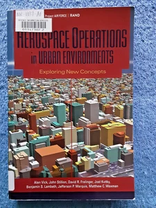 Aerospace Operations in Urban Environments: Exploring New Concepts (Soft, 2000) - Picture 1 of 10