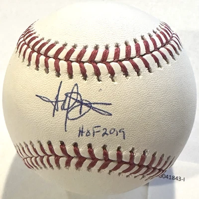 Auténtico béisbol autografiado por Tristar Harold Baines "HOF 2019" Foto 1 de 3