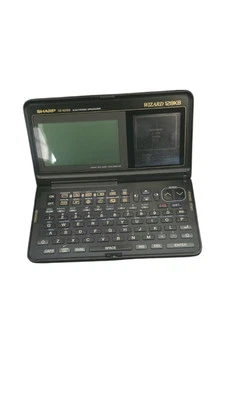 Vintage Sharp OZ-8200S Electronic Organizer Wizard 128KB UNTESTED  - Image 1 of 3