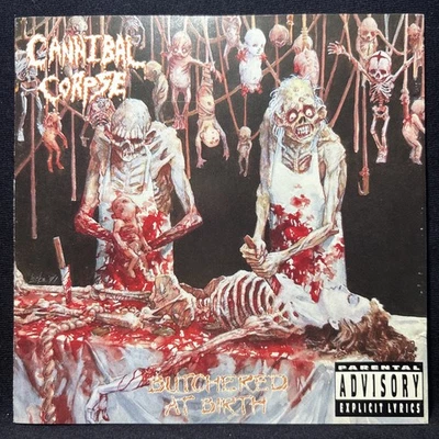 Cannibal Corpse - Butchered At Birth 1991 Used Cd VG Death Metal  Foto 1 de 4