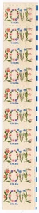 Scott #1951 Love Flowers Strip of 10 Stamps - MNH PC#7 - Picture 1 of 1