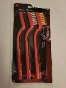 Set 3 spazzole filo lunghe 7" dettaglio driver a scelta - pulizia conservazione - Foto 1 di 1