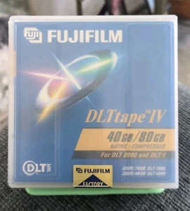 Fujifilm DLTtape IV 35GB/70GB Native Compressed - NEW - SEALED - Photo 1/2