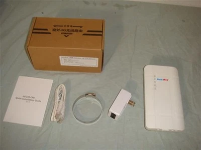 AUTOHOT KuWFi OUTDOOR 4G LTE ROUTER 300Mbps CAT4 W SIM CARD SLOT/24V POE ADAPTER - Image 1 of 4
