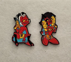 Helluva Boss Summer Swimsuit Millie #2 + Swimsuit Moxxie Enamel Pin Vivziepop - Picture 1 of 24