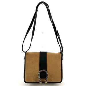 Vintage Gucci Dionysus Shoulder Cross Body Bag Suede Beige 001.4064 Auth - Picture 1 of 12