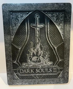 Dark Souls III 3 - Steelbook - (Sony Playstation 4 PS4 Game) - Picture 1 of 4