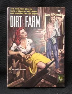 Pulp mystery crime romance paperback DIRT FARM by Francis Mitchell 1953 Uni 51 - Picture 1 of 4