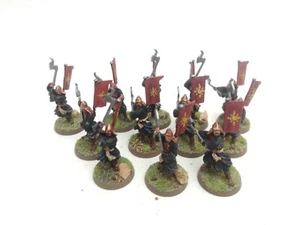 Gw Señor de los Anillos Guerrero Khandish Metal Pintado x12 Arma a Dos Manos - Imagen 1 de 13