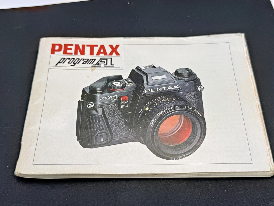 Original Instruction Manual - Pentax Program A 35mm SLR - Image 1 of 1