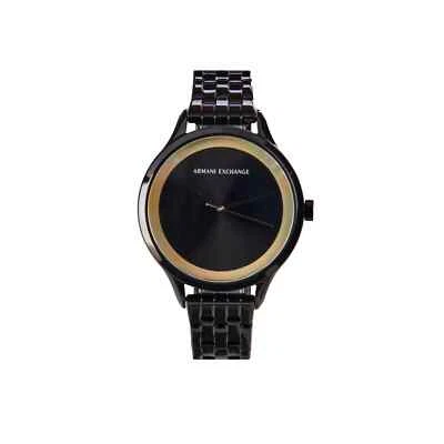 Relógio feminino Armani Exchange analógico mostrador preto - AX5610 - Imagem 1 de 4