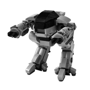 ED-209 Robot Building Blocks | Mechanical War Police Movie Mecha Figure Toy - Picture 1 of 6