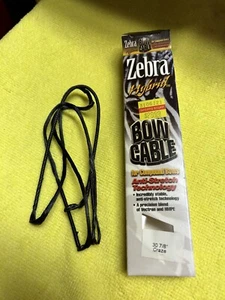 Zebra Hybrid Bow Cables by Mathews For Compound Bows Anti Stretch 30 7/8 Craze - Picture 1 of 3