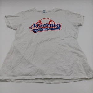 Port & Company Top Damen Medium Weiß Mommy Of The Rookie Kurzarm - Bild 1 von 7