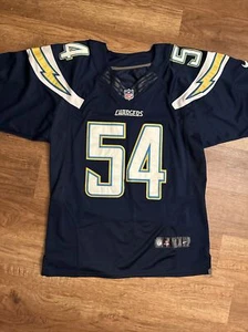 LA San Diego Chargers Melvin INGRAM 54 NFL Football Jersey Nike Sz 40 Navy E528 - Picture 1 of 14