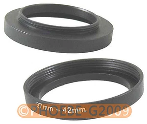 37mm to 42mm 37-42 mm Step Up Filter Ring Adapter - Picture 1 of 1