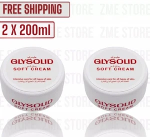 2x Crema Glisolida Morbida 200 Ml 6,76 oz Originale Germania كريم سوفت - Foto 1 di 3