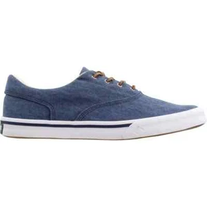 Sperry Men's Striper II Salt Washed CVO Sneaker, (STS16797), Navy, Sz 11.5, NIB - Picture 1 of 7