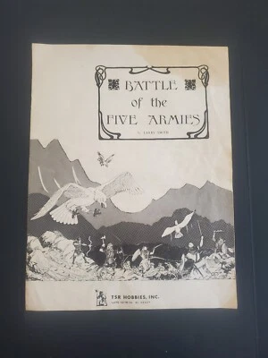 TSR BATTLE OF FIVE ARMIES ZIPLOC COMPLETE PUNCHED RARE VINTAGE OOP - Image 1 of 2