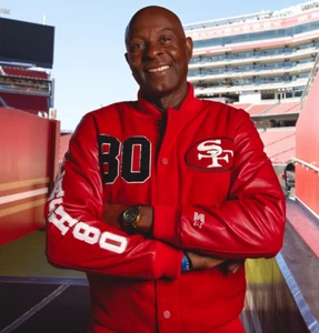 Homage X Jerry Rice GOAT Starter Jacket (1 of 200) Size XL In Hand Fast Ship - Picture 1 of 8
