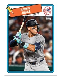 2024 AARON JUDGE TBT Throwback Thursday 1988-89 Topps Hockey Set 41 YANKEES - Picture 1 of 1