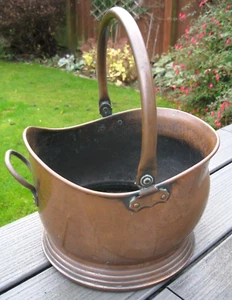 Military Issue Copper Officers Helmet Coal Scuttle - Broad Arrow 1962 On Base - Picture 1 of 24