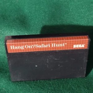 Hang-On and Safari Hunt - Loose - Good - Sega Master System - Bild 1 von 1