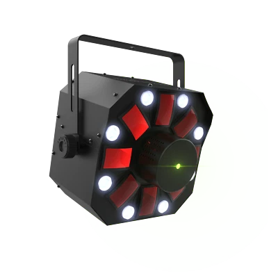 CHAUVET DJ Swarm 5 FX ILS 3 en 1 Luz Efecto LED; RGBAW Derby + Láser + Estroboscópico Blanco Foto 1 de 4