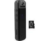 Personal Body Cam Safety Camera 64GB WiFi Protection Clip On Pen Video Recorder