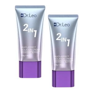 Dr Leo 2in1 Multi-Effekt Isolierung Primer Make-up Gesichtscreme Feuchtigkeitscreme 50g x2 - Bild 1 von 14
