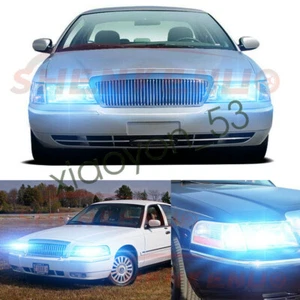 LED Headlight Kit 9007 HB5 8000K Blue Hi/Low for Mercury Grand Marquis 1998-2005 - Picture 1 of 10