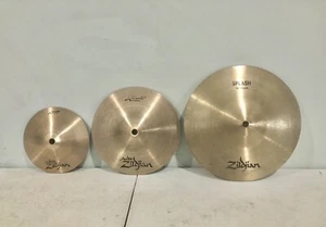 Set of (3) Zildjian A Series Splash Cymbals 6” 8” 10”, Avedis, Medium Weight - Picture 1 of 14