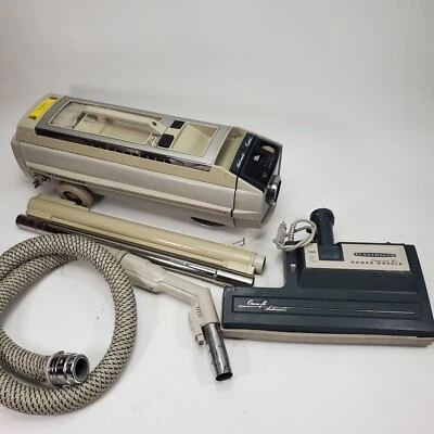 Vintage Electrolux Canister Vacuum 1521 w/Power Head Wand Hose Bag Working READ - Image 1 of 4